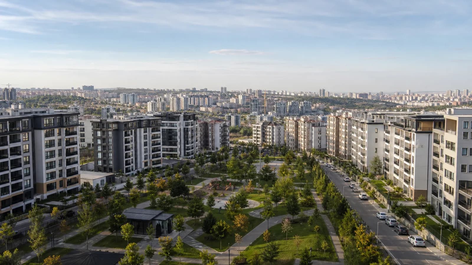 Polatlı site yönetimi hizmetini temsil eden Ankara konut görünümü